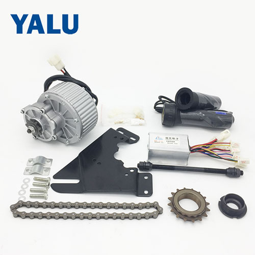 Electric Scooter Conversion Kit with 250W 24V Brushed Gear DC Motor