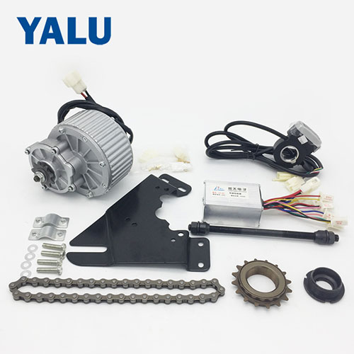 Electric Scooter Conversion Kit with 250W 24V Brushed Gear DC Motor