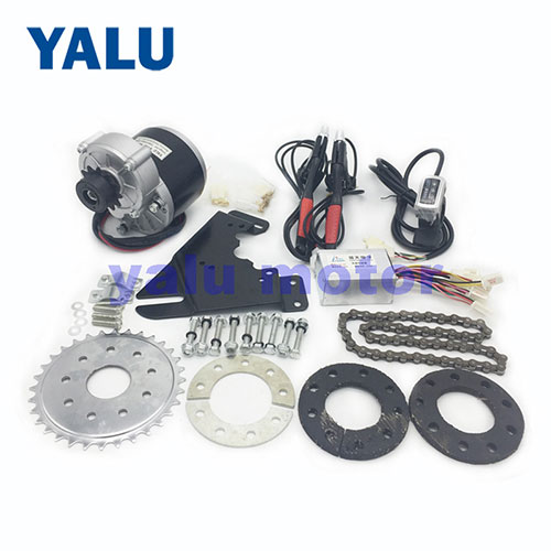 Motorized Bicycle Conversion Kit with 12T Left Freewheel Drive Motor