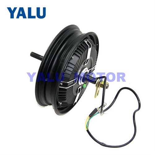 10 inch 48V 800W Electric Motorbike Motors for motorcycle wheel parts China Yalu Electric www.yalumotor