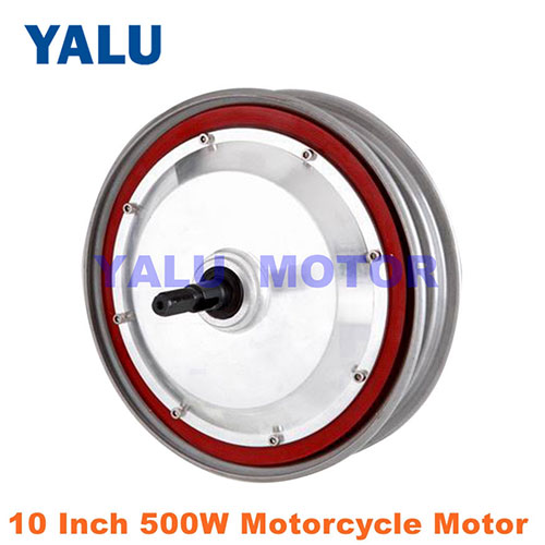 10 inch 500W motorcycle Hub Motor conversion to electric 48V