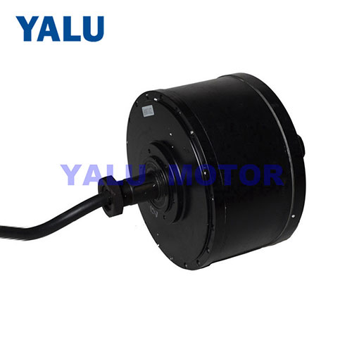 3000W Automobile wheel hub motor single side shaft PMDC engine