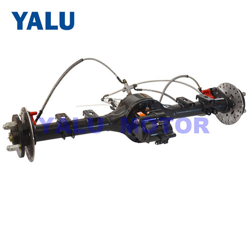 BLDC motor rear axle for Electric tricycle accessory with disc brake