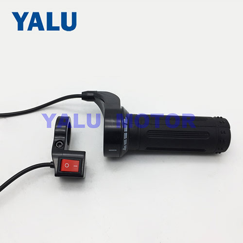 thumbnail image 2 of E-Bike Throttle Grip Electric Scooter Bicycle Speed Control Twist Handlebar Grip 2 of 14