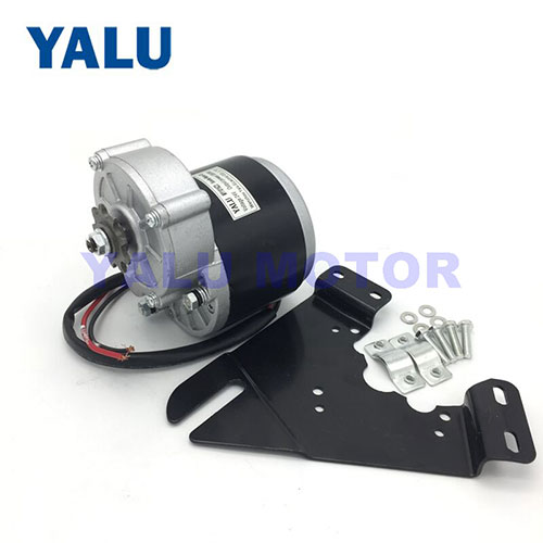 350W 24V Gear Motor Electric Tricycle Brush DC Motor Gear Brushed Motor My1016Z 