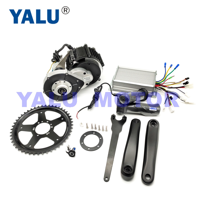 Brushless Middle Drive Motor Kit 50KM Fast Powerful for Mountain Bike